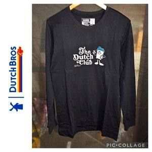 DUTCH BROS | RARE "The Dutch Club" Long Sleeve Shirt *Never Worn* 😎
